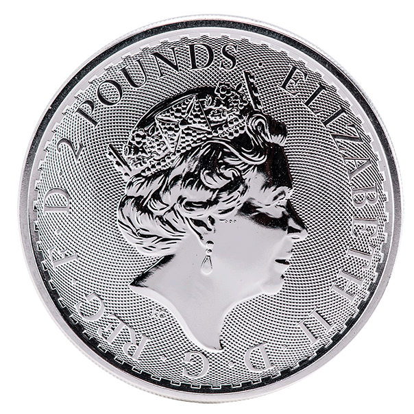 Obverse with the effigy of Her Majesty Queen Elizabeth II