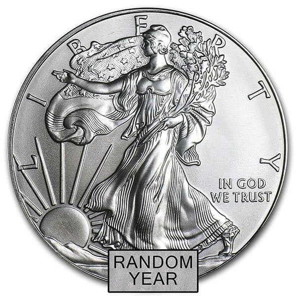 Backdated 1oz American Silver Eagle Dates Our Choice